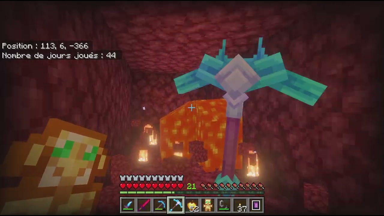 Minecraft survie 4 partie 1