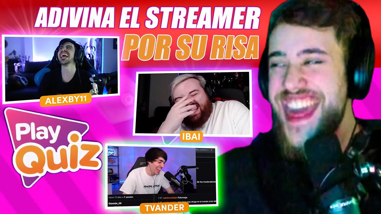 ADIVINA el Streamer por su RISA 😂❓ PLAY QUIZ TRIVIA