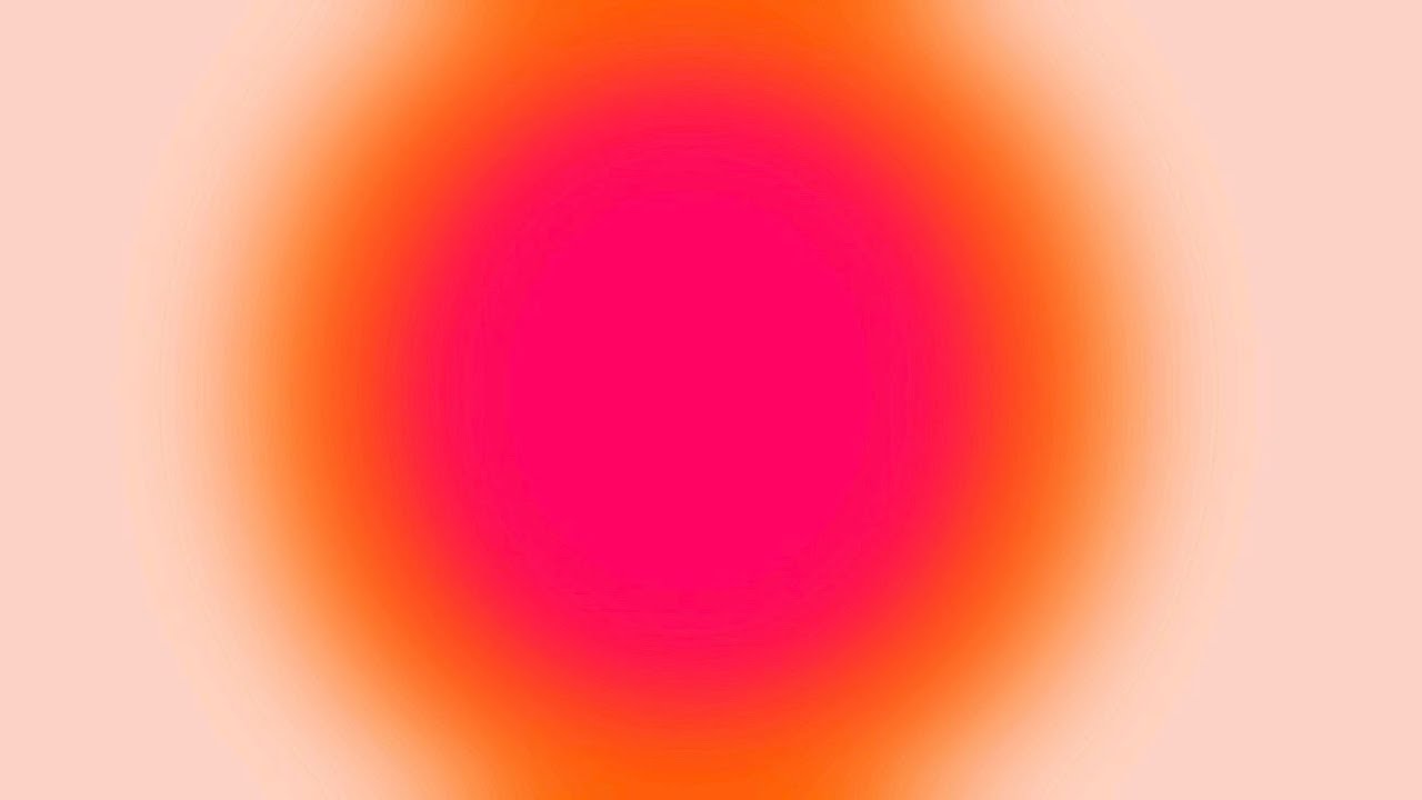 Hot Pink & Fiery Orange Glow 🌺🔥 Aesthetic Sunset Gradient Background for 30 Minutes 