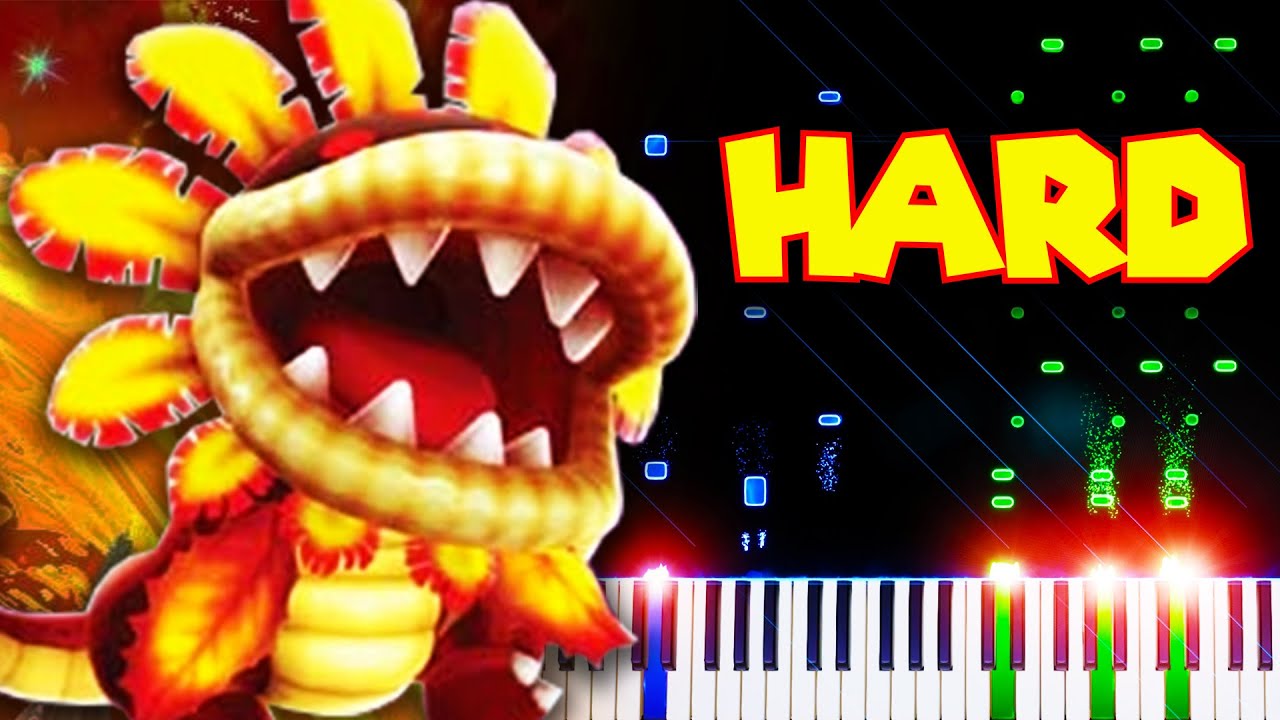 Melty Molten Galaxy (from Super Mario Galaxy) - Piano Tutorial