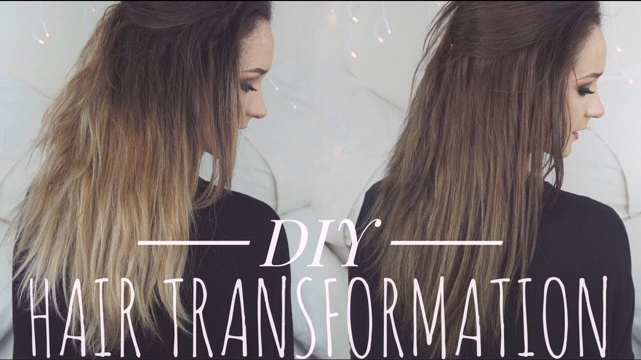 DYING MY HAIR BACK TO BROWN | DIY Hair Transformation | Hannah Dorman