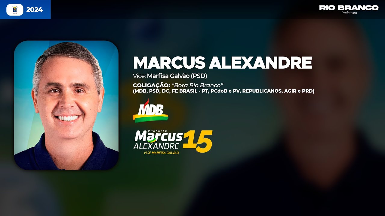 Todos os jingles de Marcus Alexandre em 2024 (Prefeitura de Rio Branco)