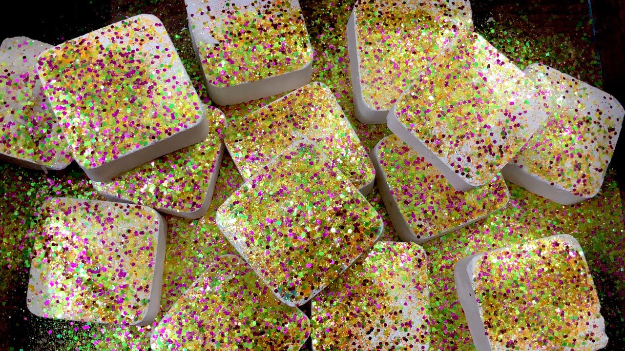 18k celebration|| glitter loaded EBA blocks
