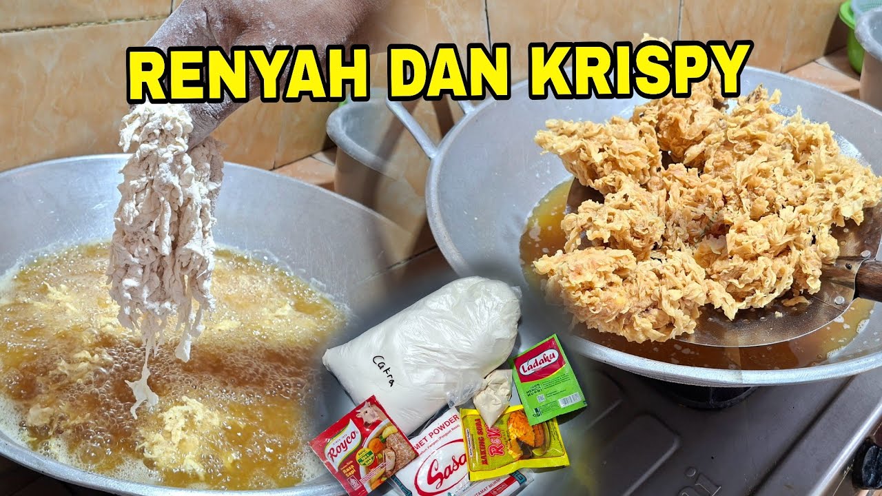 RESEP CHIKEN KRISPY RENYAH GURIH ENAK BUMBU SEDERHANA ASLI PEDAGANG #ayamkfc #kentucky 