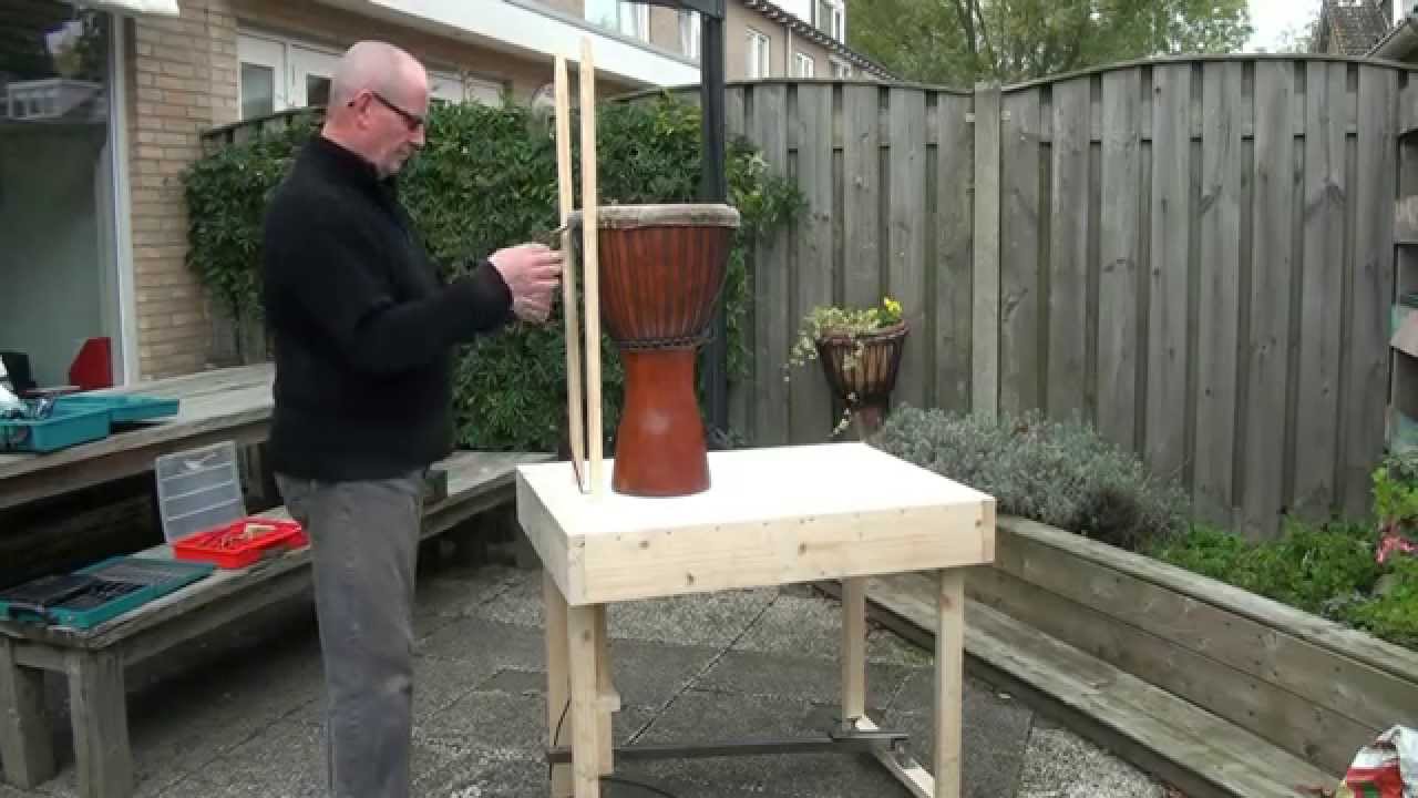 Djembé pulling stand 2