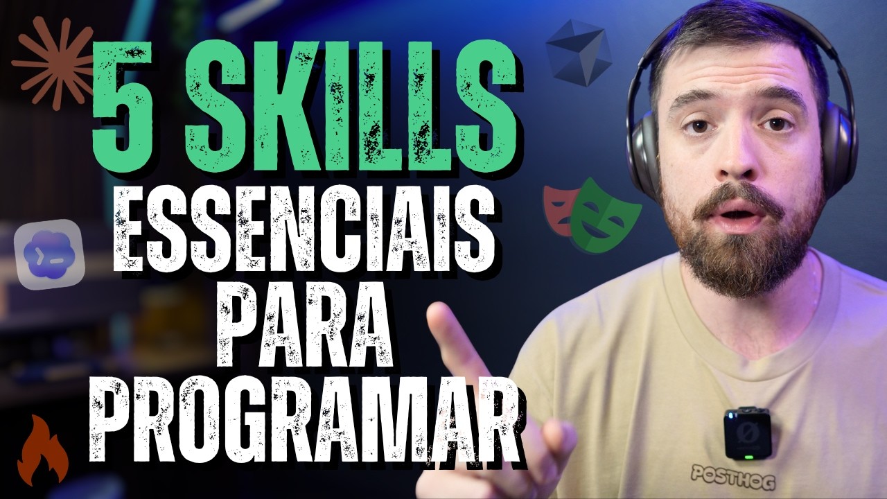5 skills que eu uso todos os dias para programar com IA (+ BÔNUS)