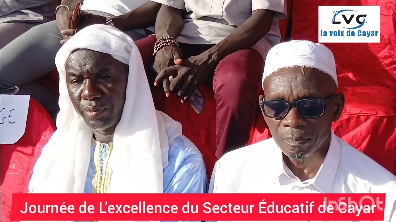 Journée de l’excellence à Cayar 