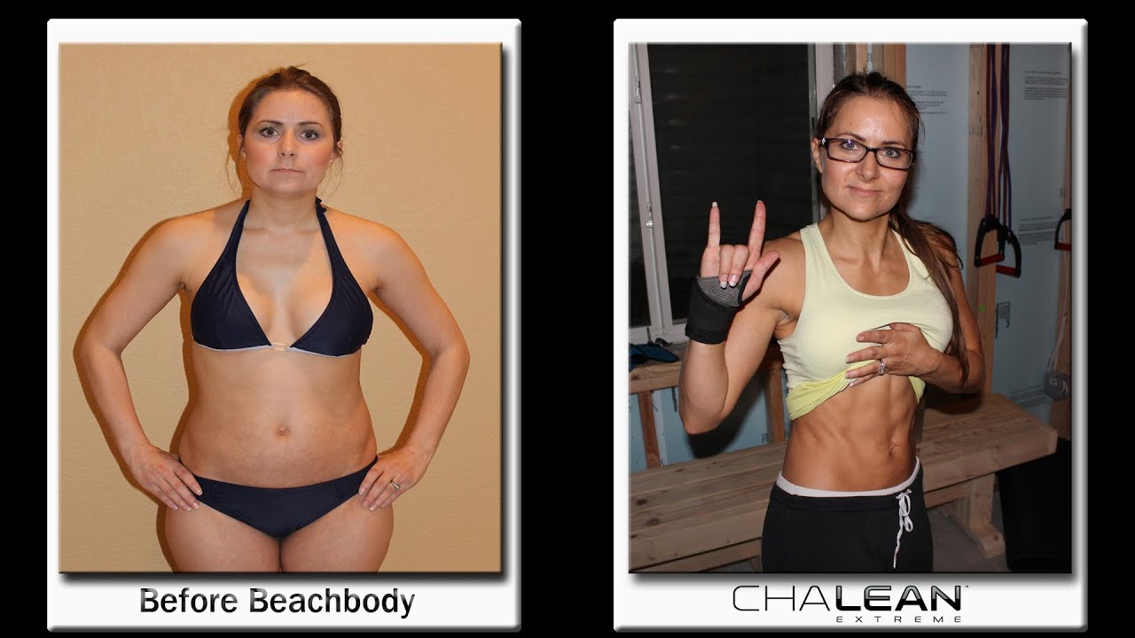 ChaLEAN Extreme Results - Mom of 4 gets RIPPED - How to Lose Weight & Get in Shape at 36!