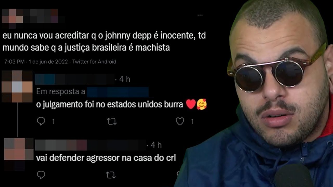 as militantes tão brava pq o johnny depp ganhou o processo kkkk