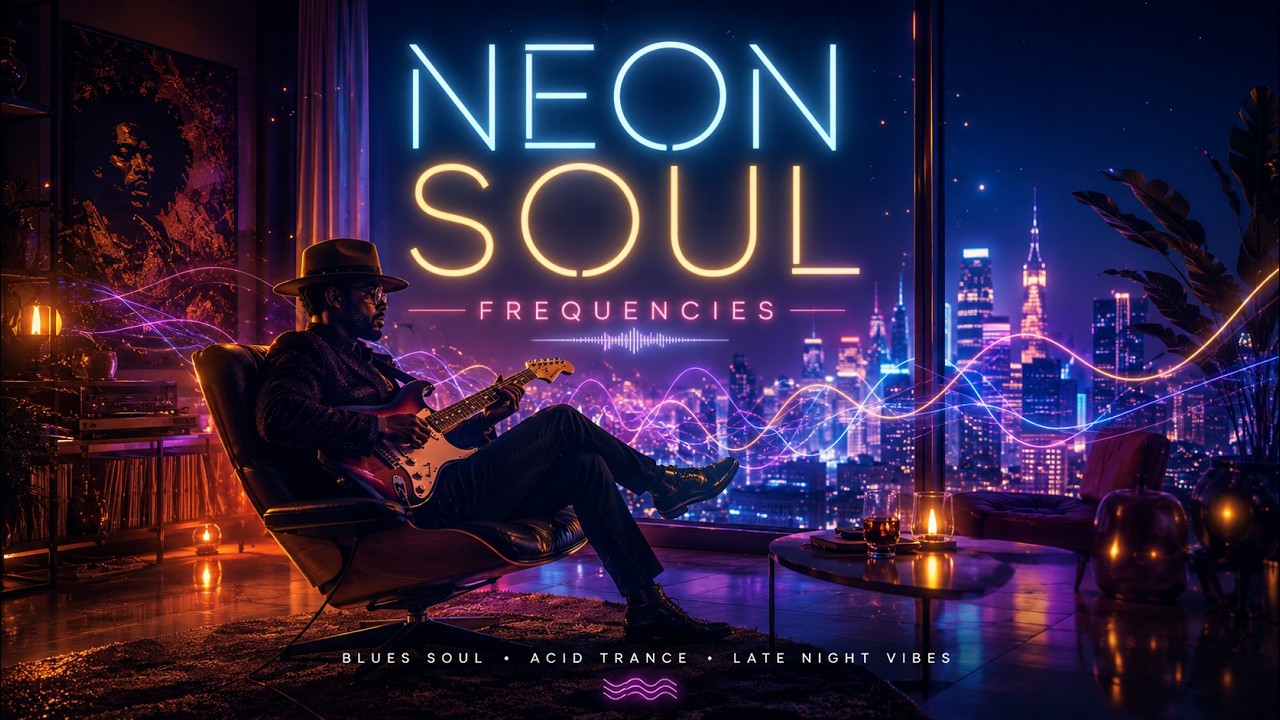 This Is What Blues-Soul Acid Trance Feels Like at Midnight | ZerU &ndash; Neon Soul Frequencies