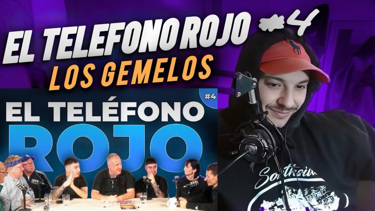 REACCION: LOS GEMELOS - EL TELÉFONO ROJO #4 | Hipnosis en Directo, Paco Porras vs Mala Rodríguez...