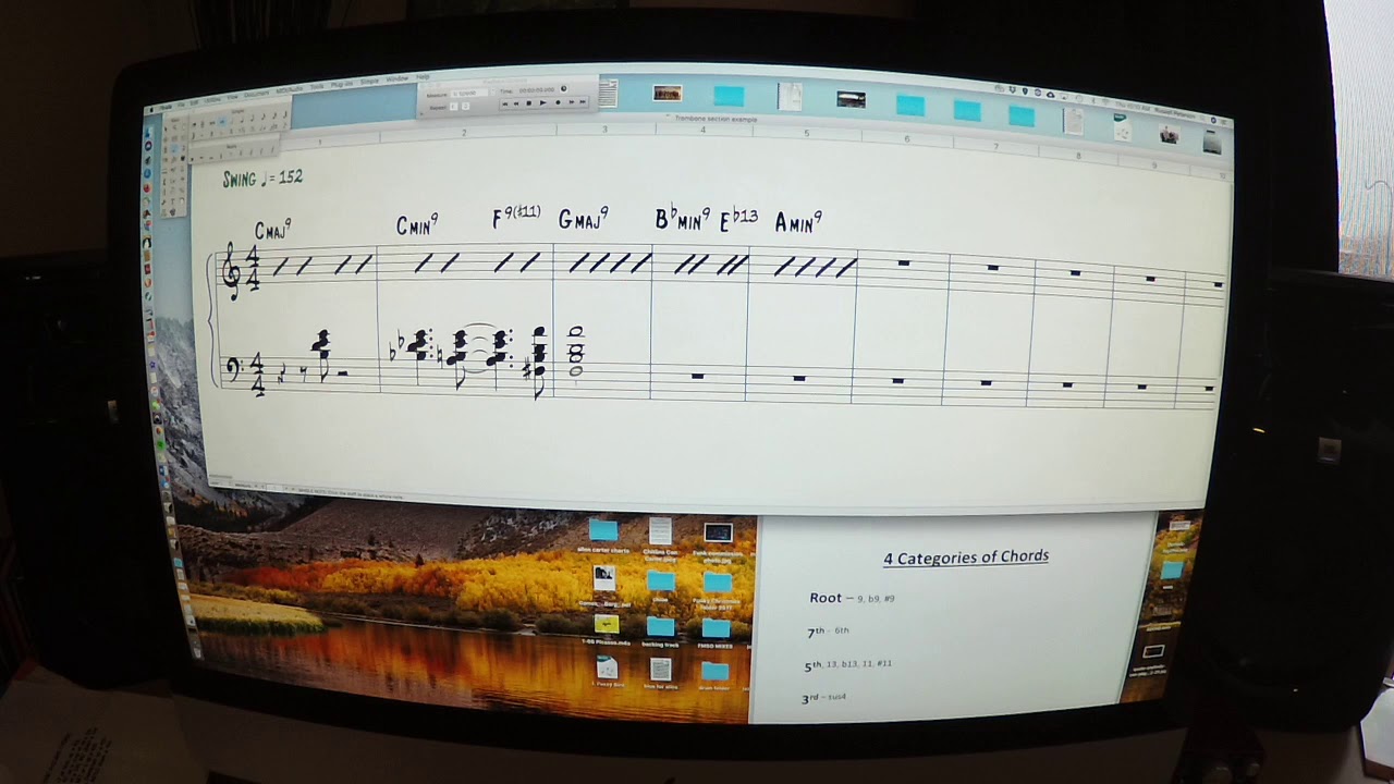 Jazz Arranging - Trombone section writing