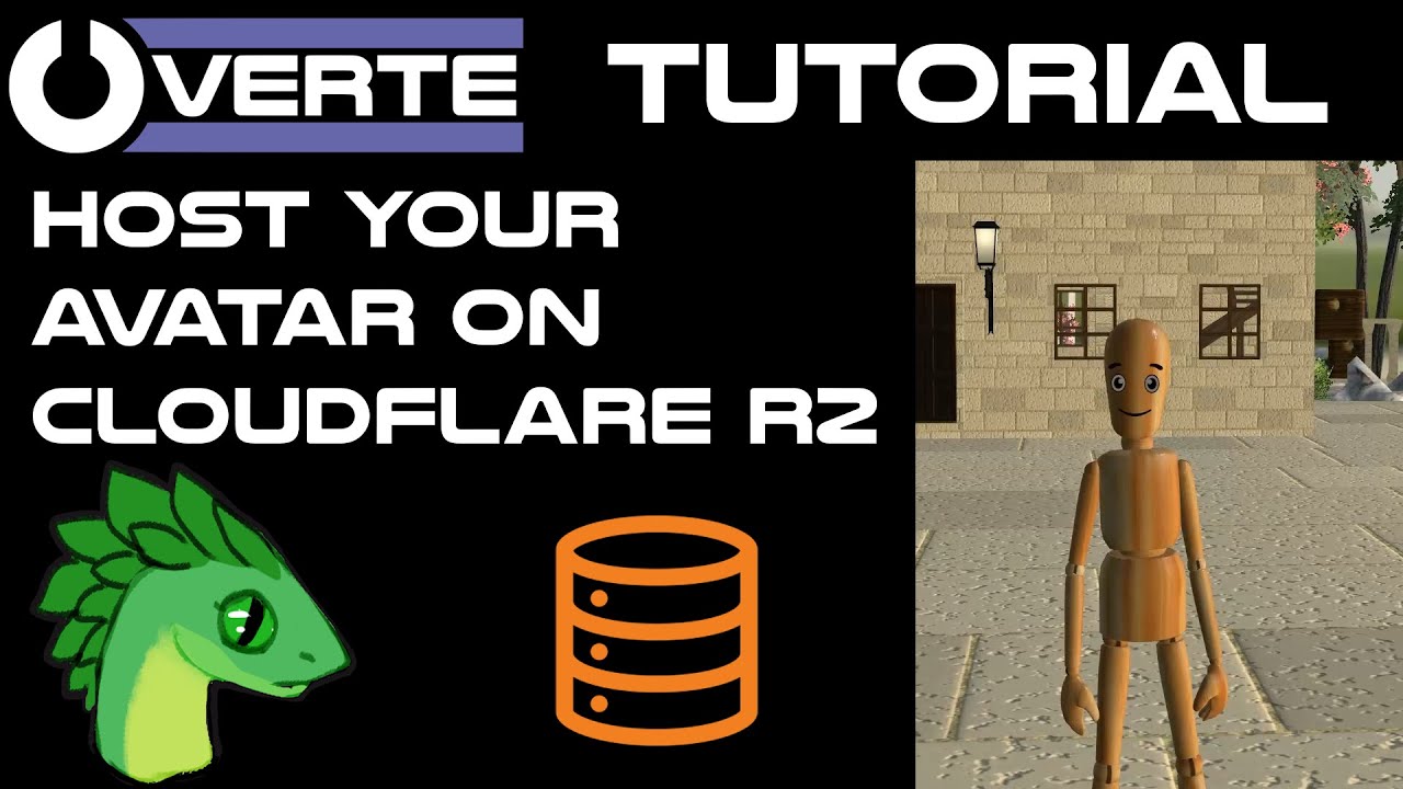 Overte Avatar Hosting on Cloudflare R2 (Calamity Lime Tutorial)