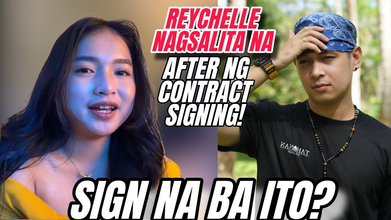 REYCHELLE NAGSALITA AFTER NG CONTRACT SIGNING IT WAS UNEXPECTED! SIGN NA BA ITO SA PAGBABALIK?