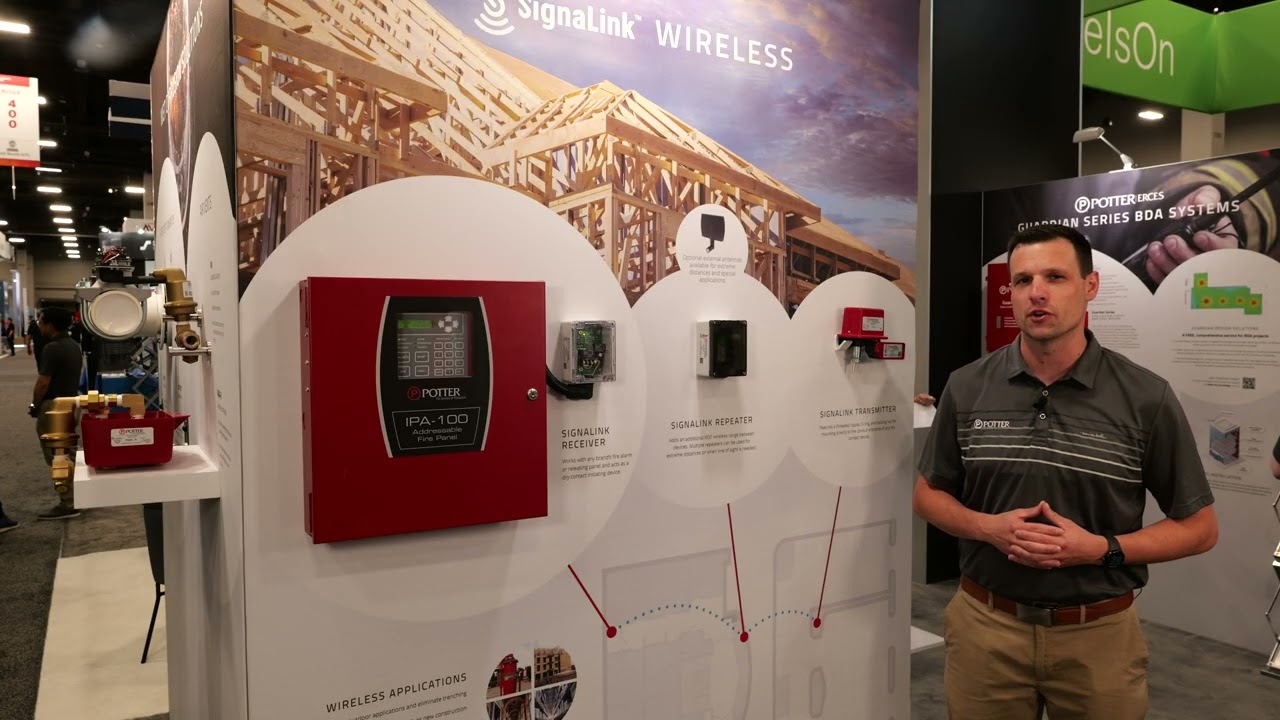 A look at Potter's SignaLink Wireless Supervisory System