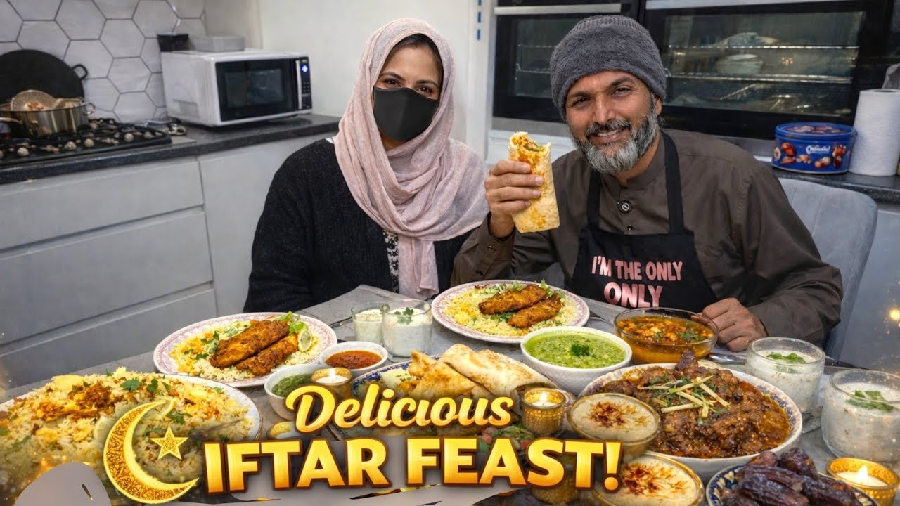 We Made the BEST IFTAR Meal Ever! 😋 Fish Fry, Wraps & Rice