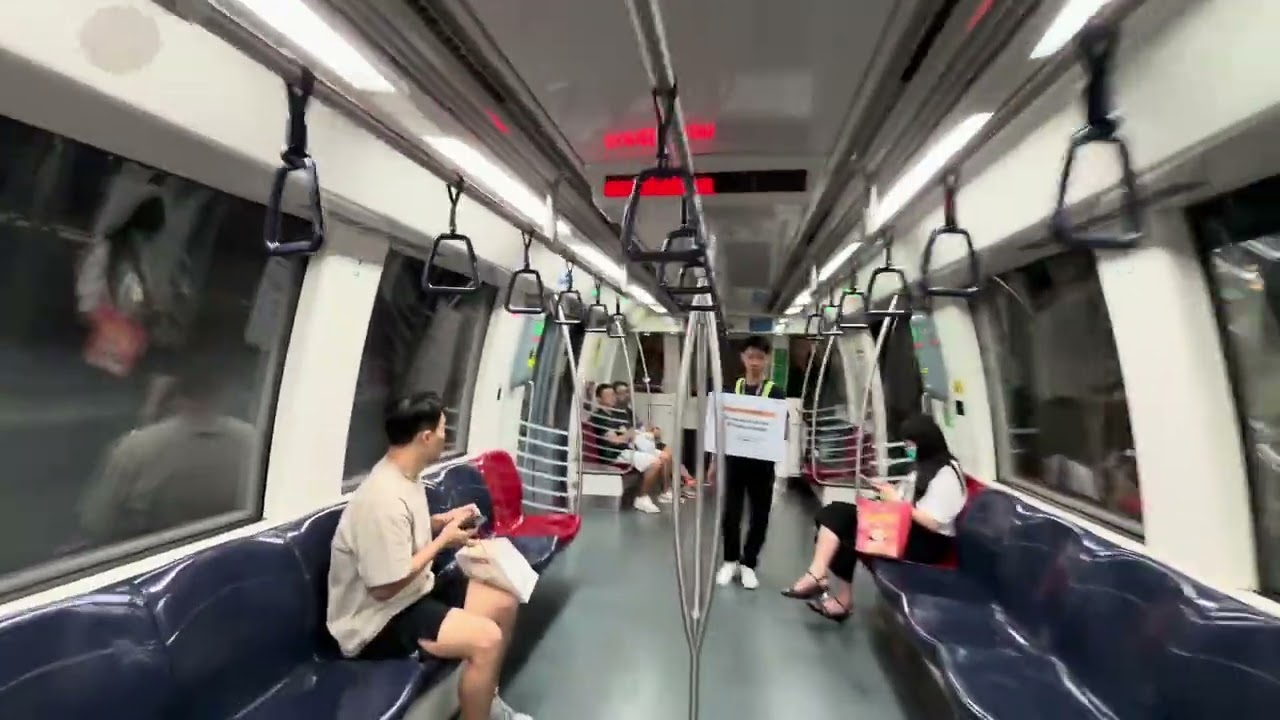 [MBT bound] SMRT Alstom Metropolis C830C (843): Stadium to Mountbatten. 