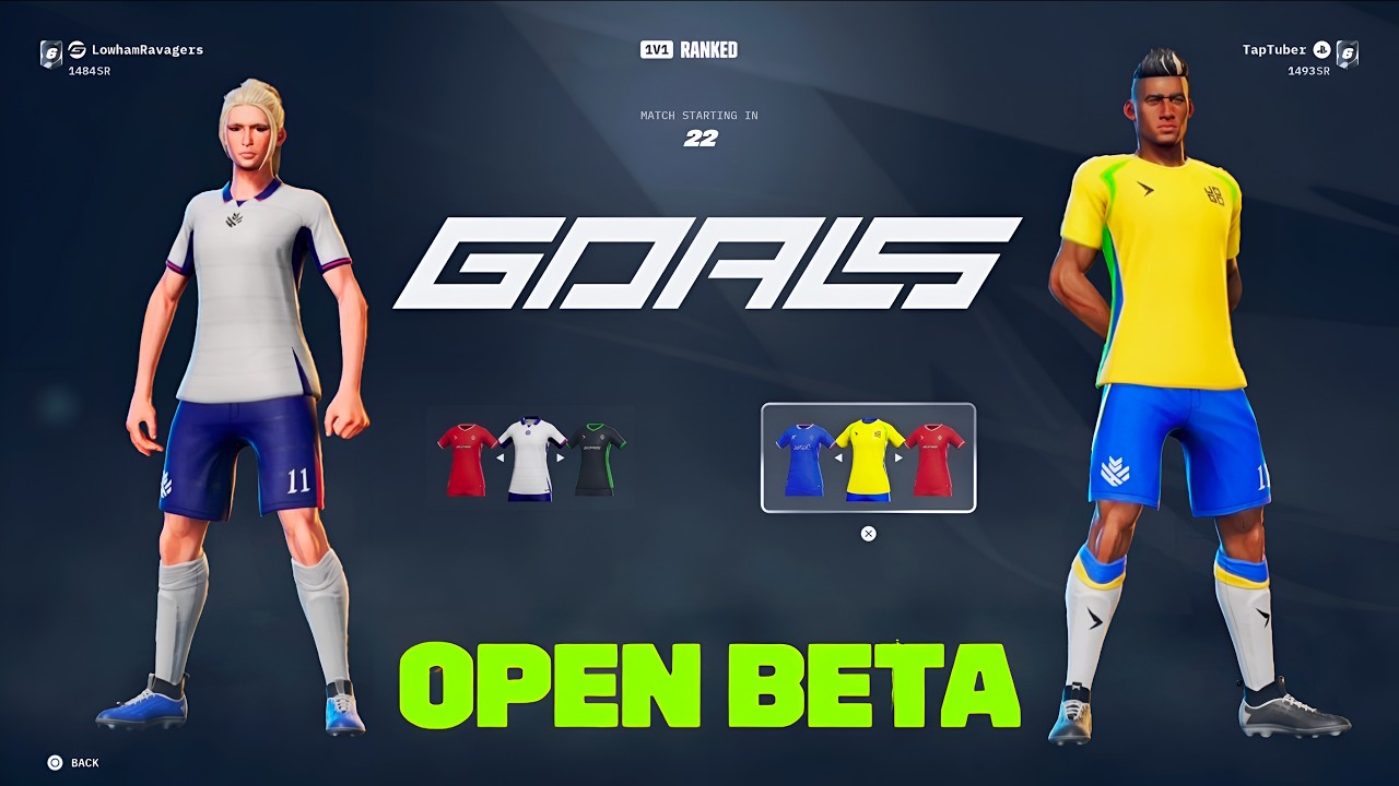RELEASE!! GOALS 2026 UPDATE [ OPEN BETA ] GOALS 26 GAMEPLAY 60 FPS