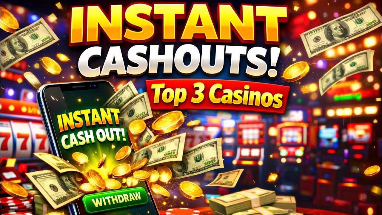 Top 3 Online Casinos with INSTANT CASHOUT | NO KYC needed