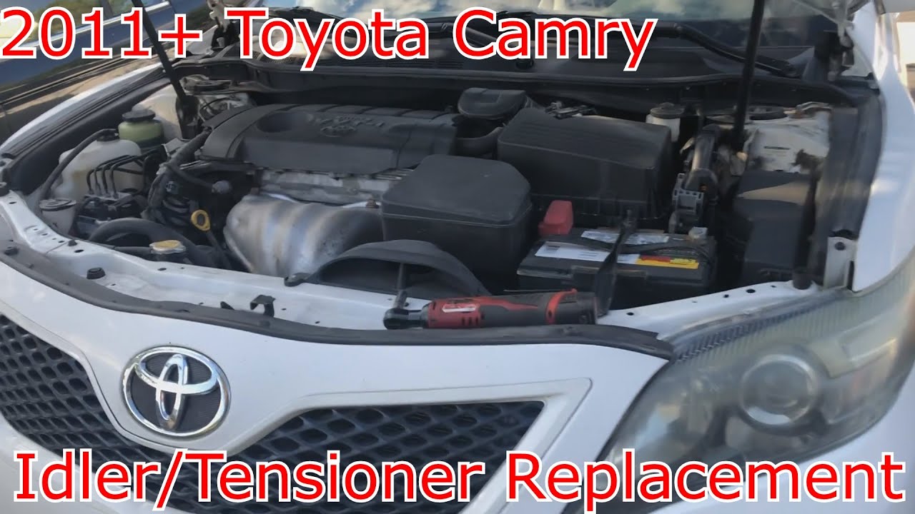 How To Change Power Steering Tensioner/Idler Toyota Camry 2011+