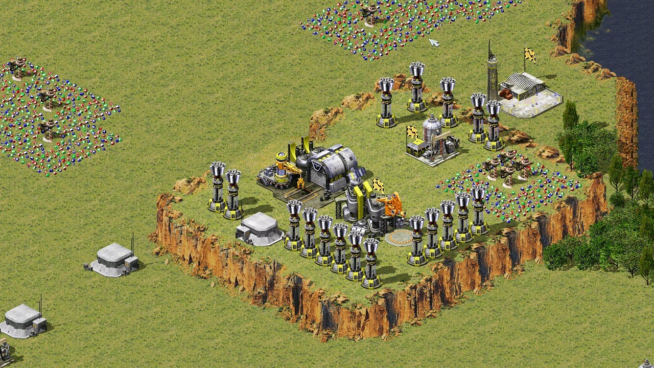 Red Alert 2 | Yuri's Revenge | 7 vs 1 | Extra hard AI | Random Great britain