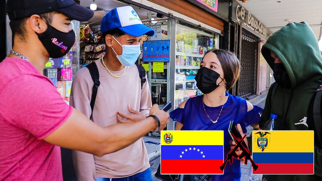 Esto OPINAN los VENEZOLANOS sobre COLOMBIA -Increíbles respuestas