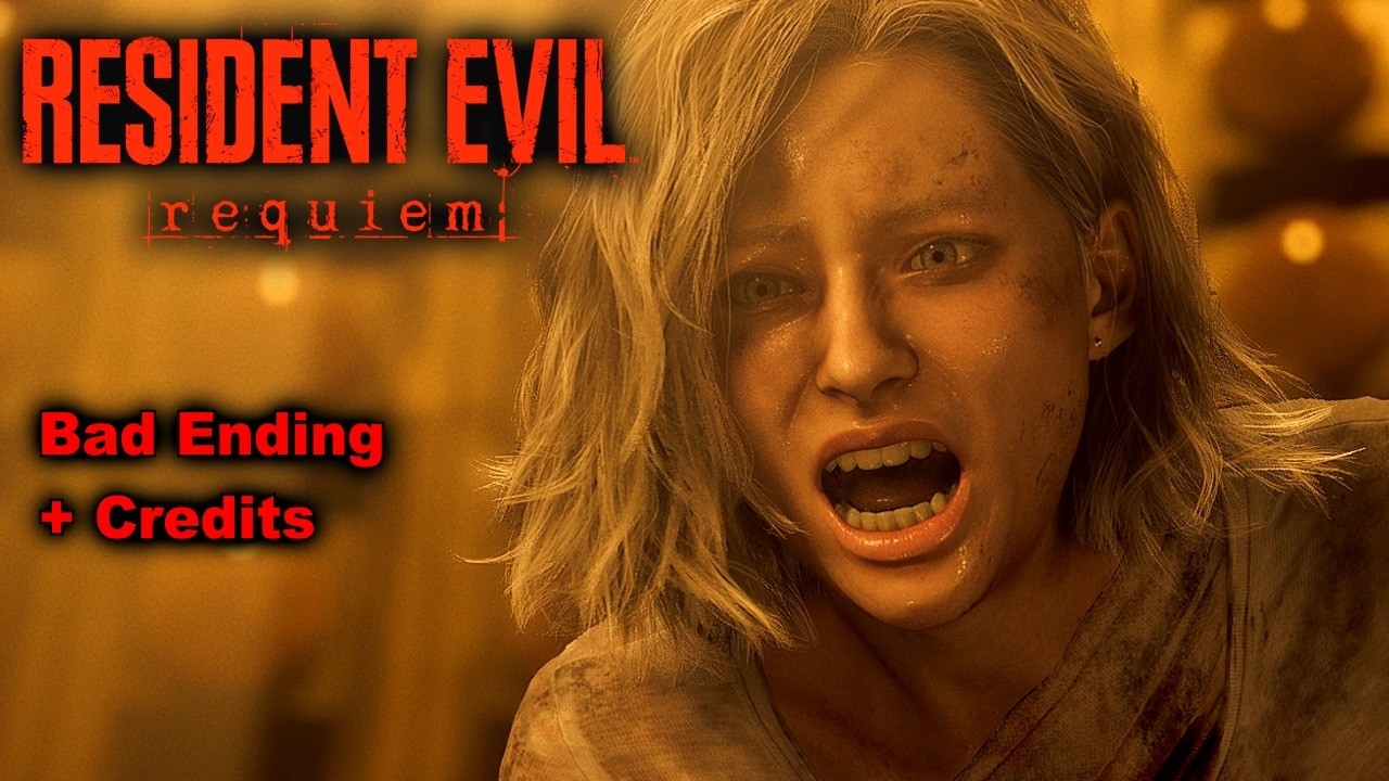 Resident Evil Requiem (PC, RTX) Bad Ending & Credits