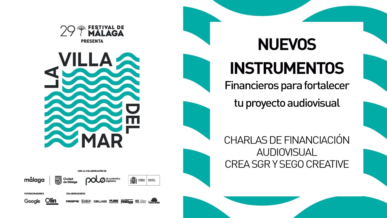 Nuevos instrumentos financieros para fortalecer tu proyecto audiovisual. CREA SGR y SEGO Creative