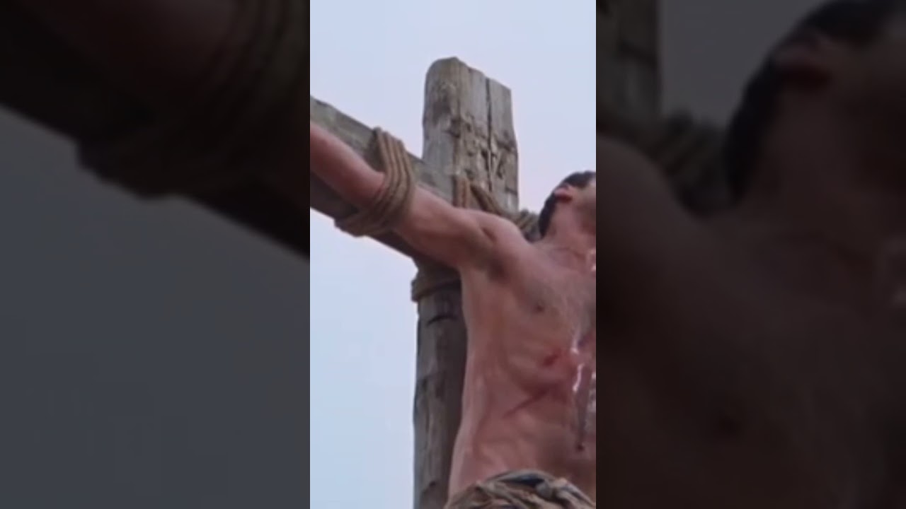 JESÚS Y LOS DOS LADRONES ENNLA CRUZ ✝️🥺 #fyp #dios #parati