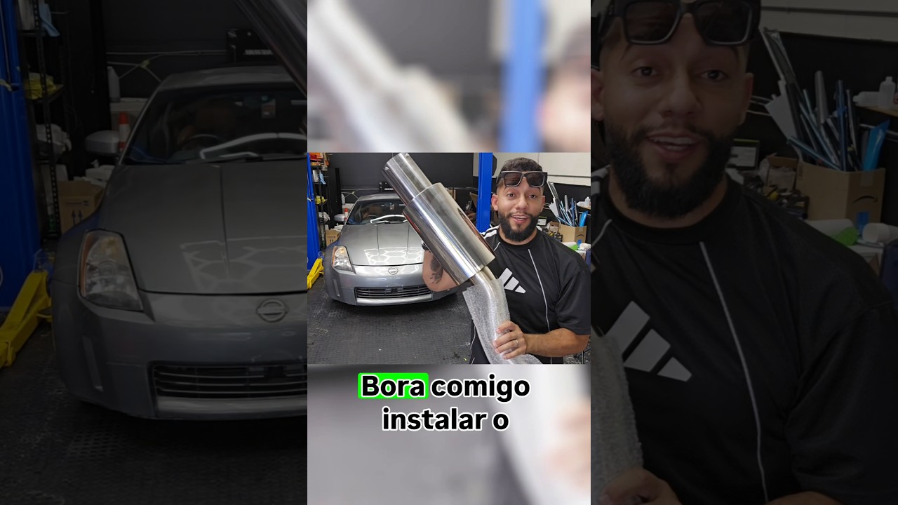 Turbinando o Ronco do Z 🔥#nissan #350z #escape #customization #drift #brnagringa #california #nfsu2