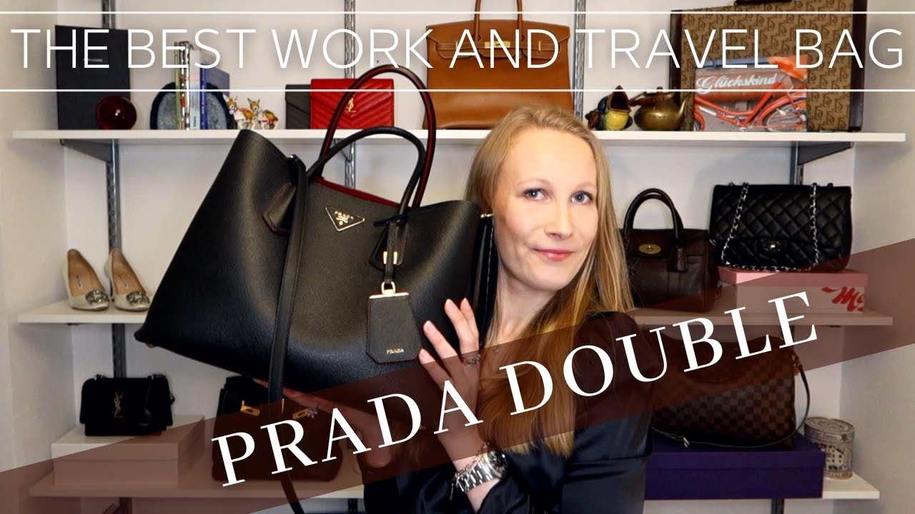 PRADA DOUBLE REVIEW | Mod Shots, What Fits, Pros and Cons | PRELOVED LUXURY BAG | Siedler Aesthetic
