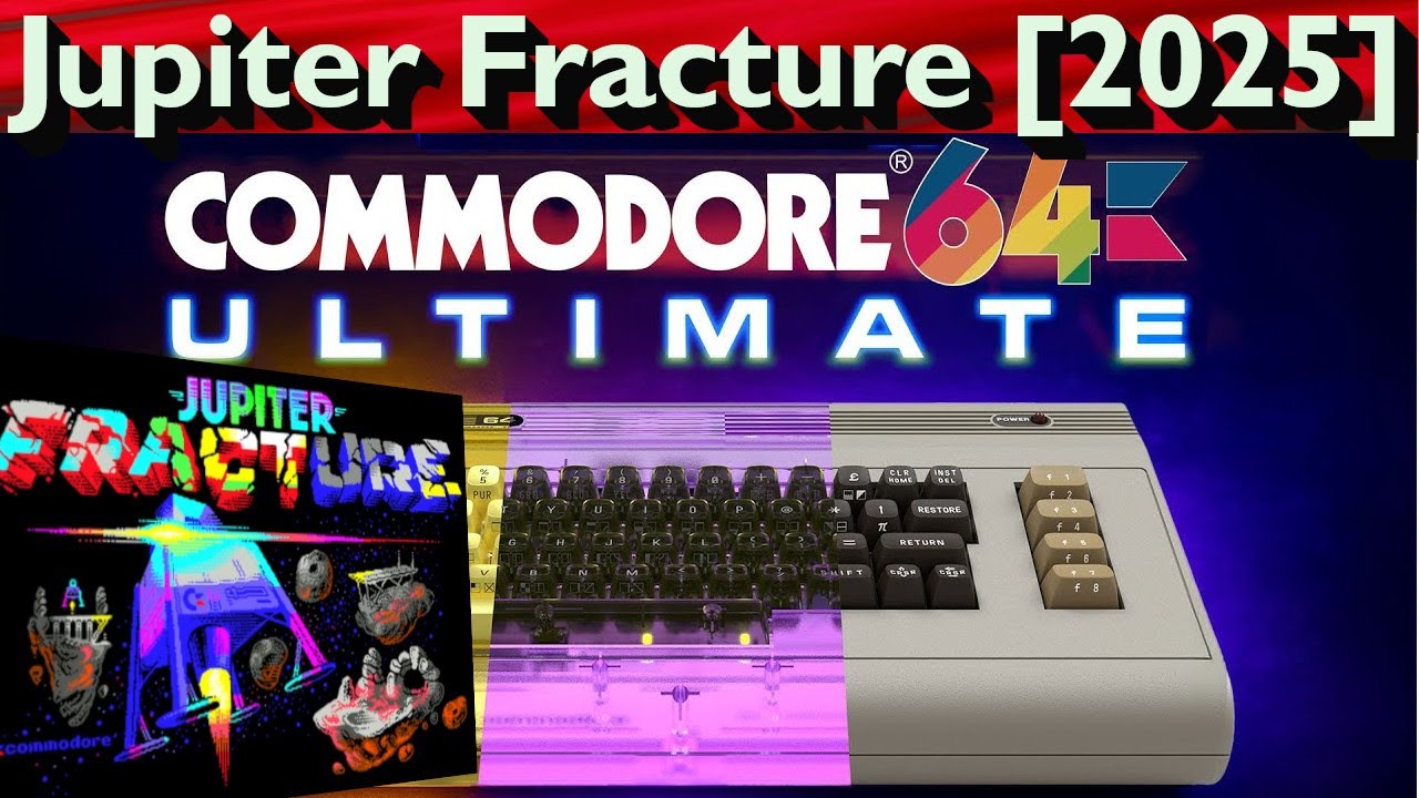 103/01: Jupiter Fracture | 2025 | Commodore | Die Games auf dem C64 Ultimate von Commodore.Net