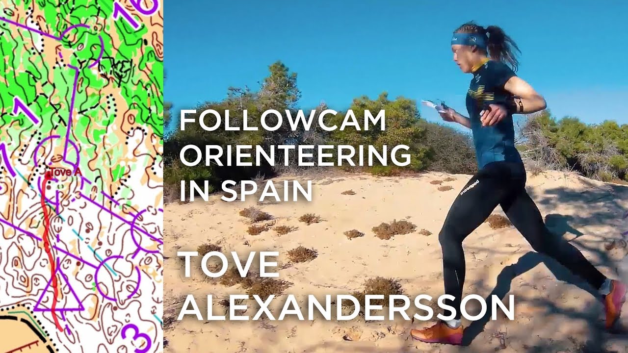 TOVE ALEXANDERSSON | ORIENTEERING IN SPAIN | GPS ORIENTEERING VIDEO