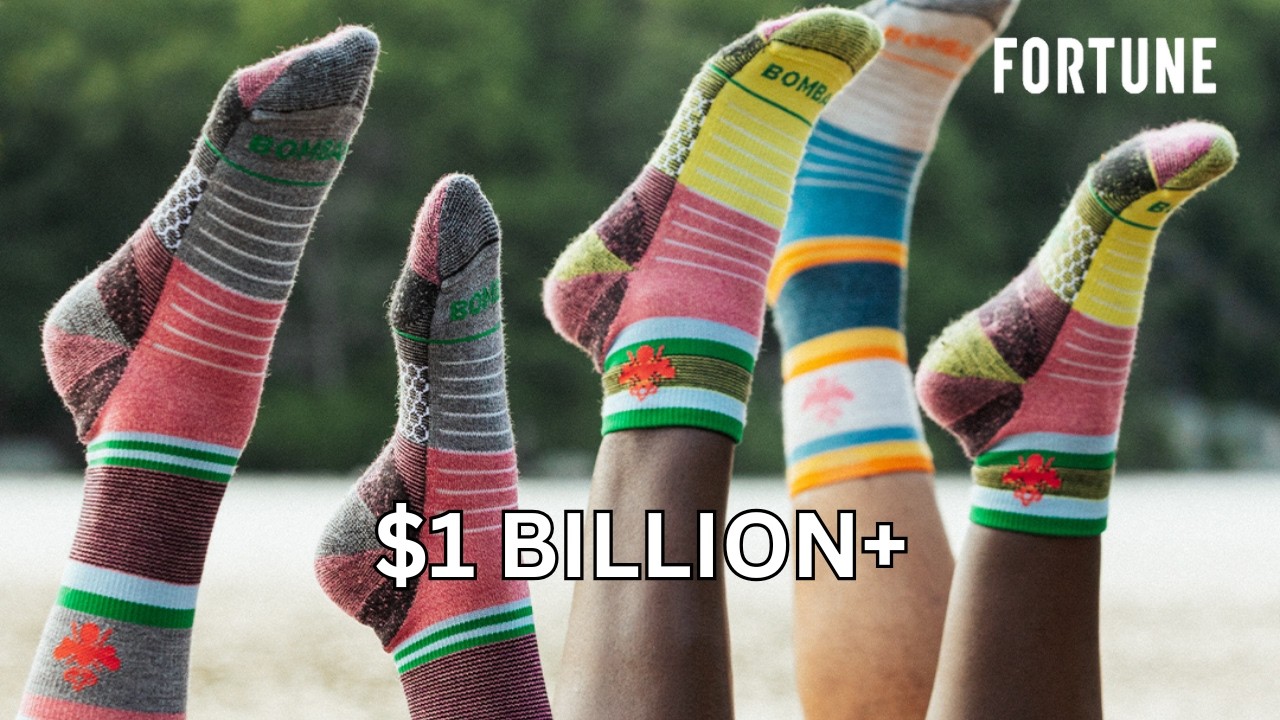 Как Bombas Socks стал самым успешным бизнесом по производству акульих резервуаров | Секреты успеха