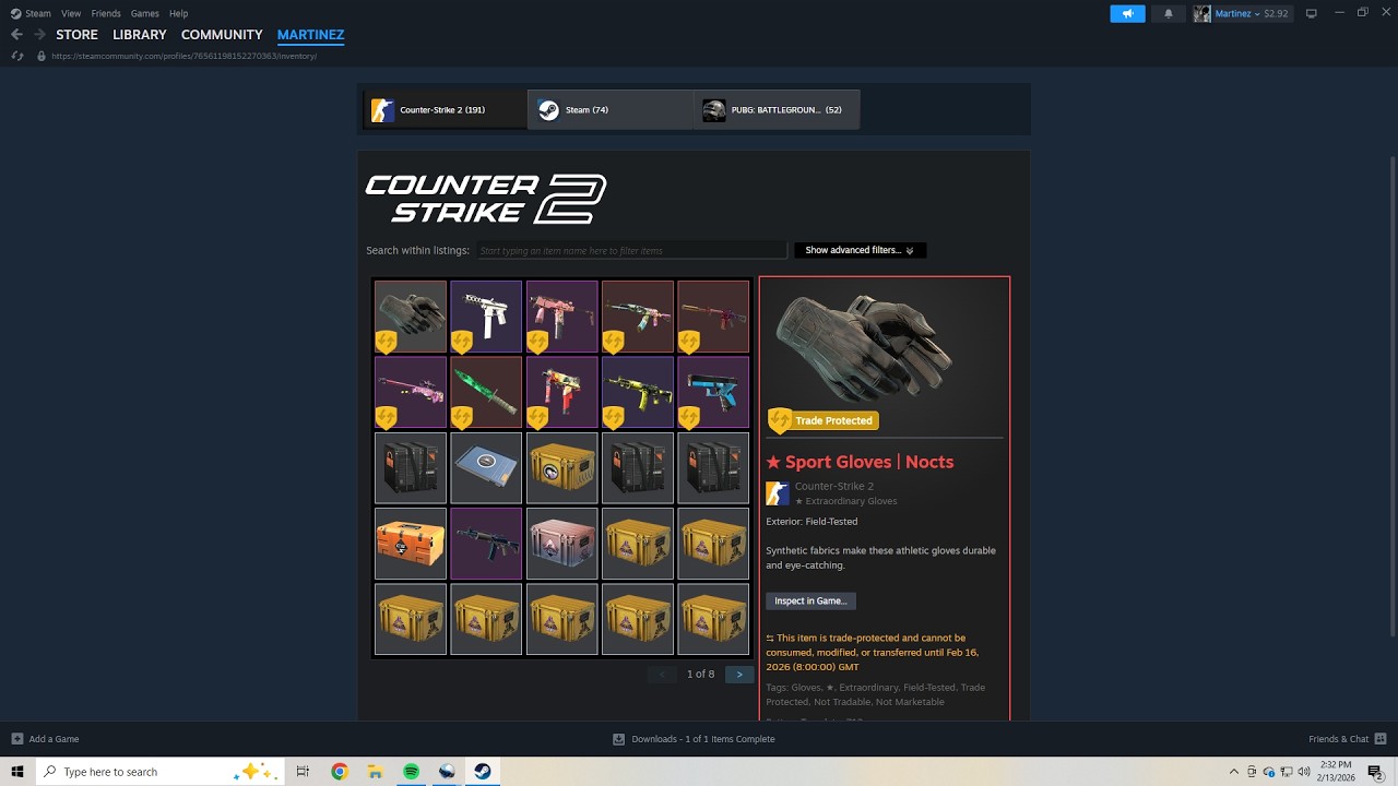 CS2 Inventory Showcase ($10,000)