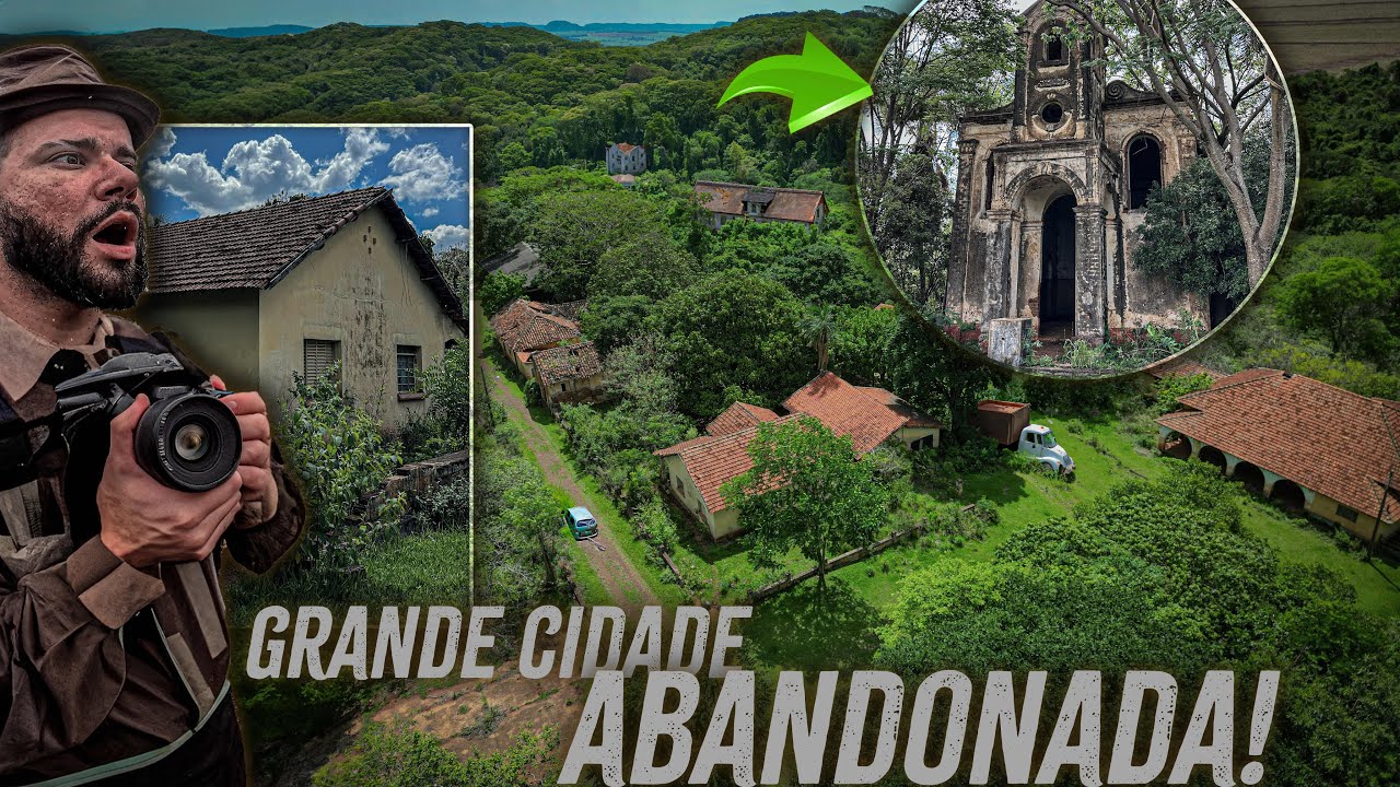 CIDADE INTEIRA PERDIDA NA FLORESTA - COM MORADORES DESAPARECIDOS TORNANDO UM CENÁRIO SOMBRIO E TENSO