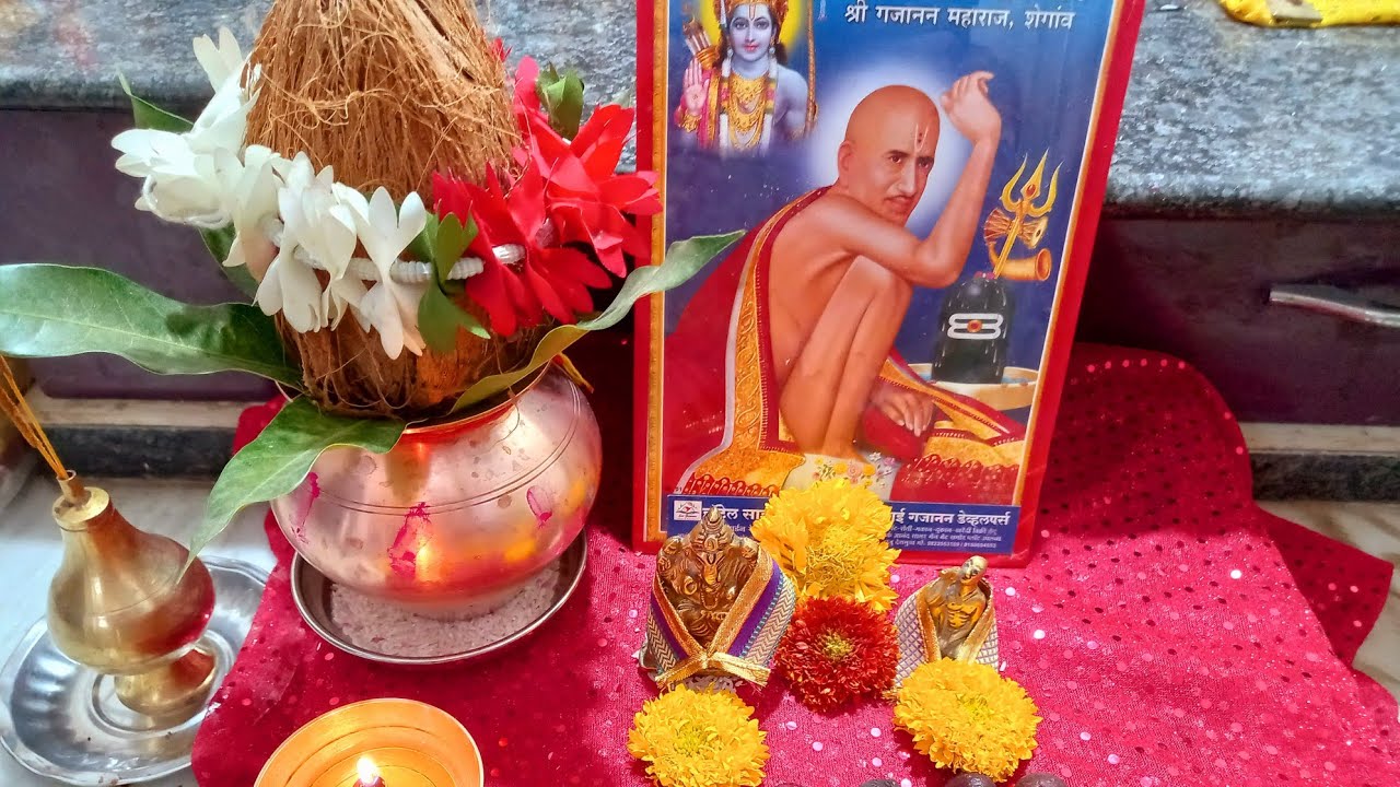 Shri Gajanan Maharaj Pragat din Puja 2026 || @jyotsnarecipe 