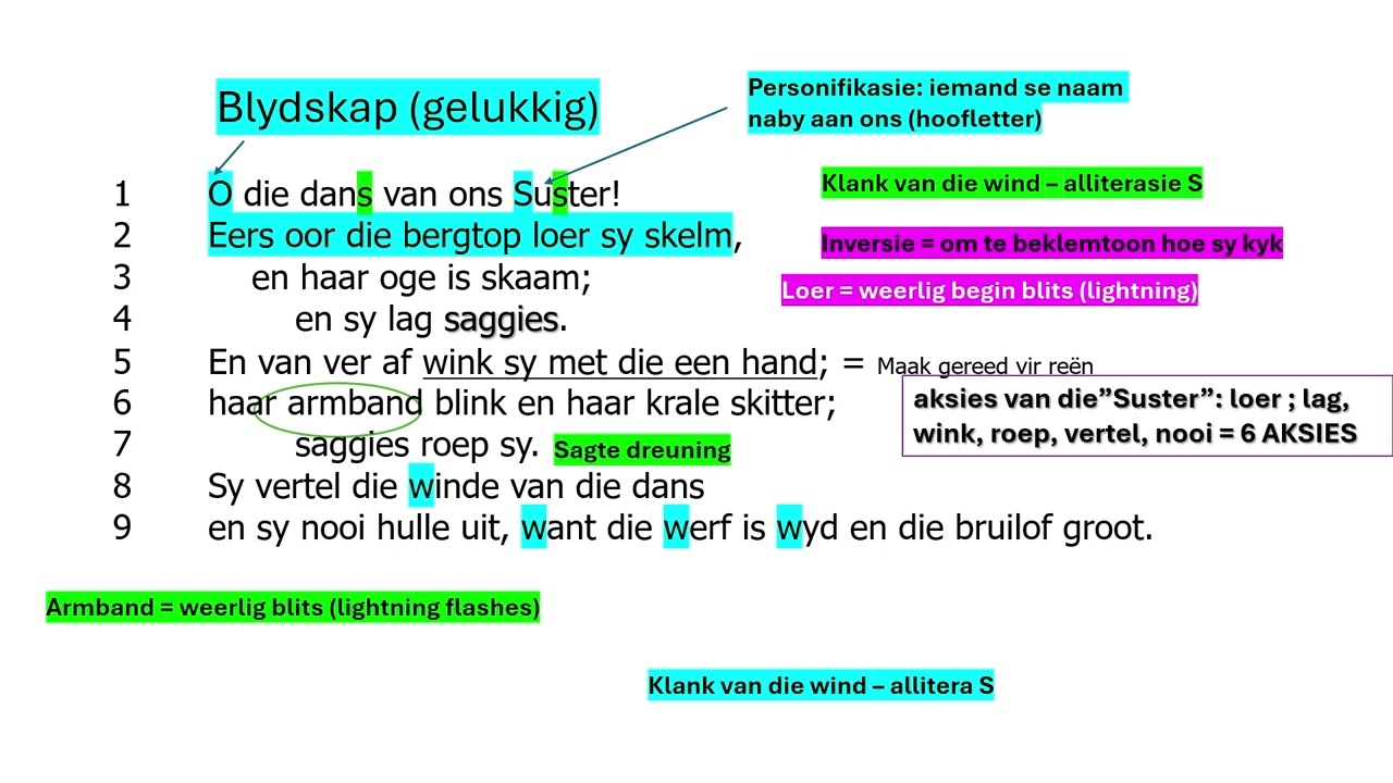 Dans van die reen