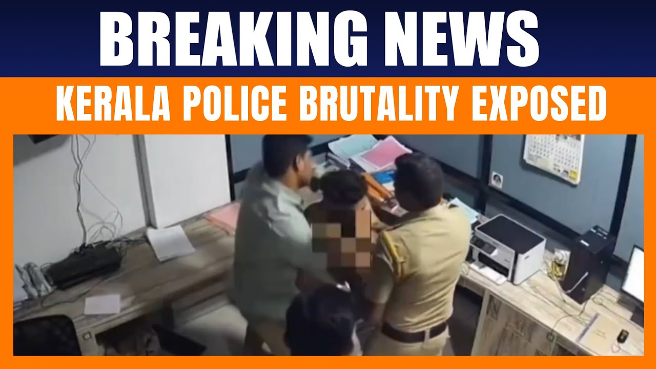 Kerala CCTV Exposes Brutal Police Assault On Youth Congress Leader | News9