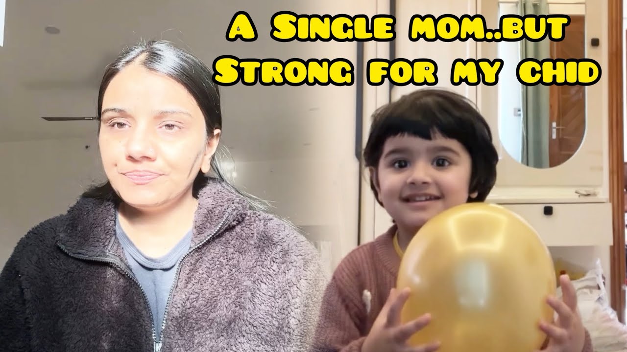 I’m alone…but my child makes me strong.💪 