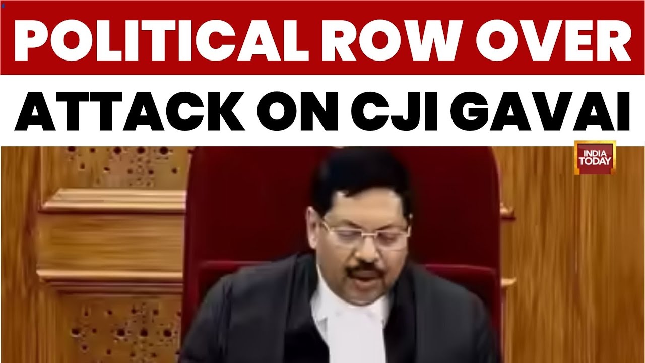 Shoe Attack On CJI BR Gavai: Political War Erupts, BJP And VCK Clash