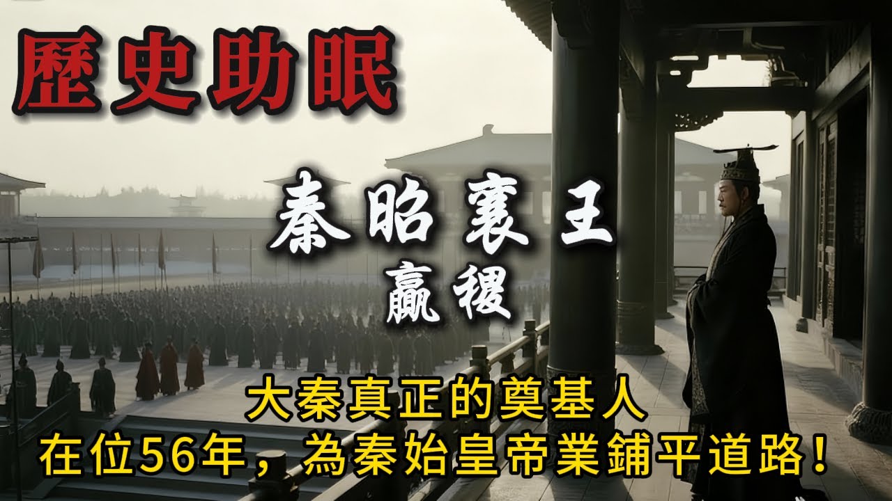 95分鐘聽完｜戰國霸主秦昭襄王：鐵血征戰與秦國的崛起