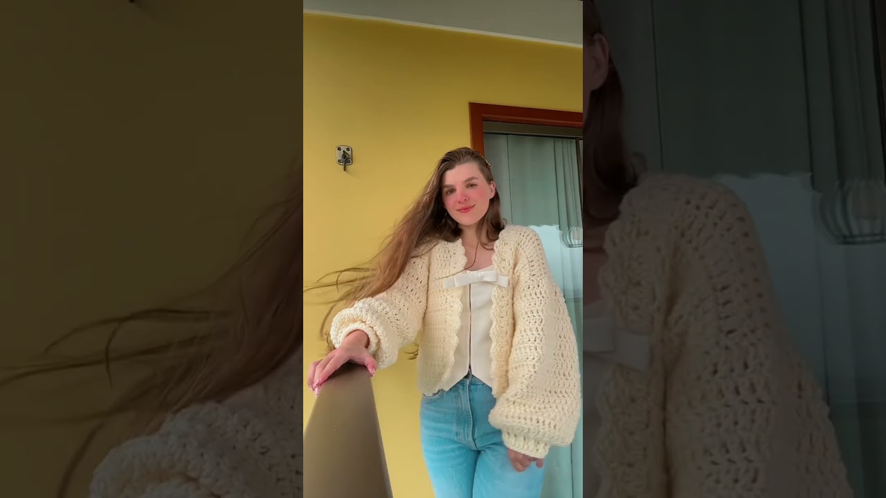 Casaco croch&ecirc; 🧶