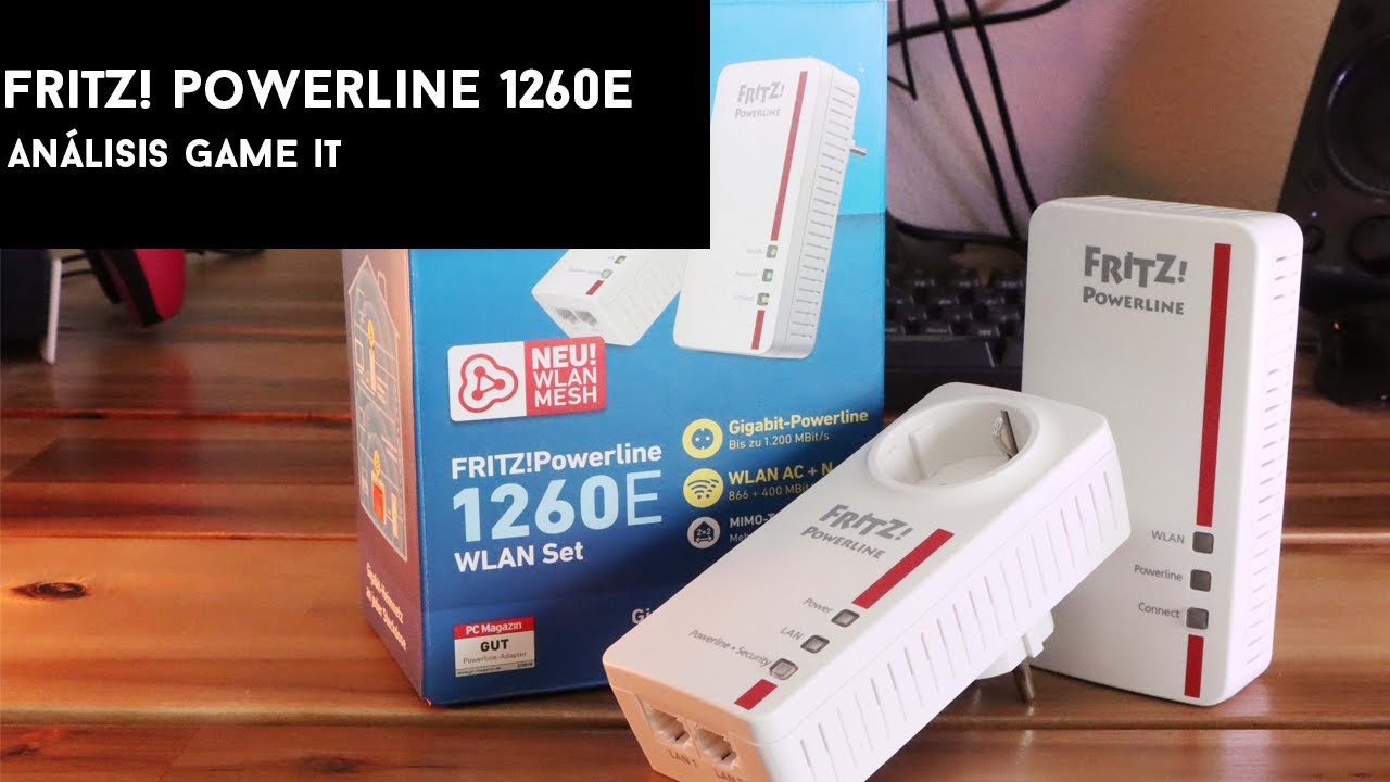 Fritz! Powerline 1260E, análisis en español. ¡Internet en cualquier lugar de casa!