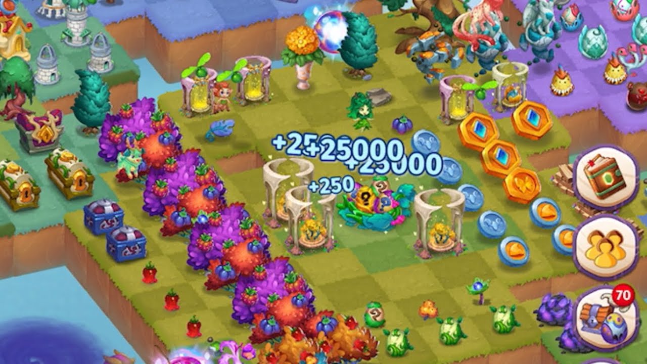 Merge Magic! Merging up Garden of the Stars, find MEGA Nest, Hidden Gardens, Dryads, and More! 🪄