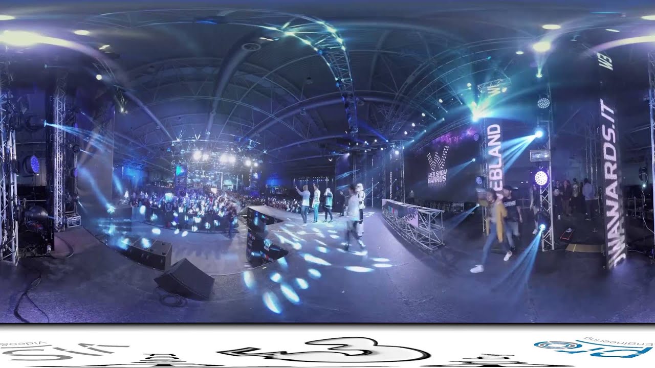WSA 2015 - Tutte le Web Star sul palco! - Video 360&deg;