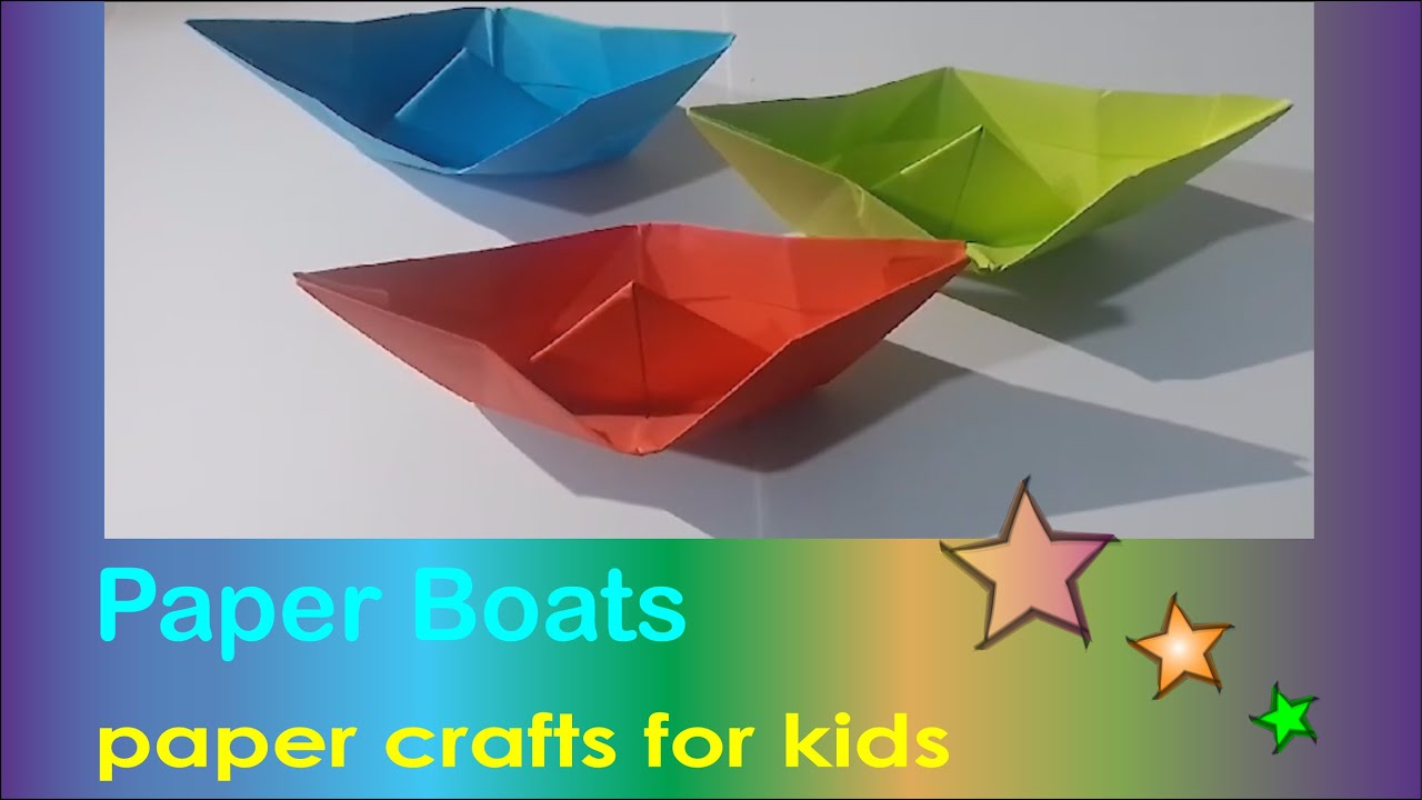 Funny and creative paper craft for kids