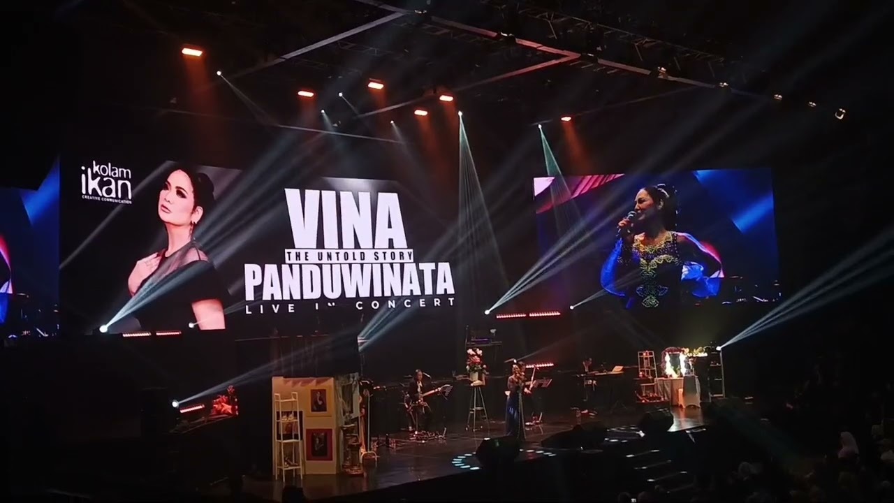 MERIAM BELLINA GUESTAR KONSER VINA PANDUWINATA DI BALAI SARBINI KOLAM IKAN CREATIVE 