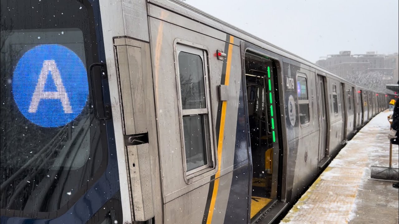 IND Subway: R211A (A) Express Train Ride from Far Rockaway to Inwood-207th Street