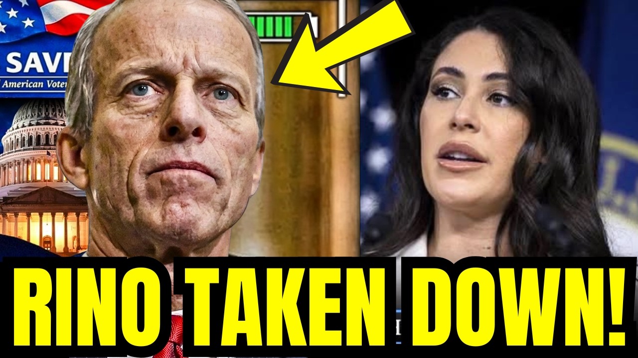 RINO COLLAPSES!! Anna Paulina Luna TORCHES Washington&mdash;Leaves John Thune SPEECHLESS!